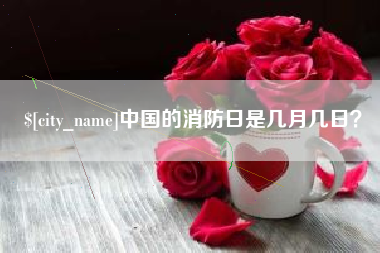 娄底中国的消防日是几月几日？