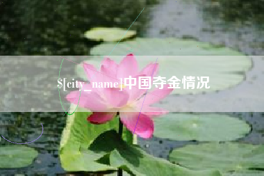 娄底中国夺金情况