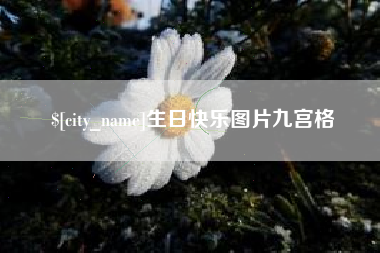 娄底生日快乐图片九宫格