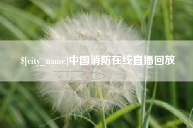 娄底中国消防在线直播回放