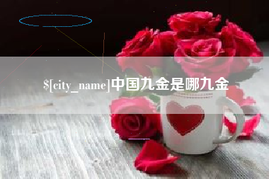 娄底中国九金是哪九金