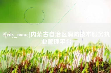娄底内蒙古自治区消防技术服务执业管理平台