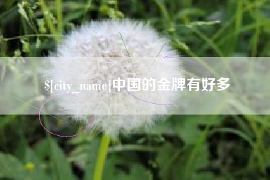 娄底中国的金牌有好多