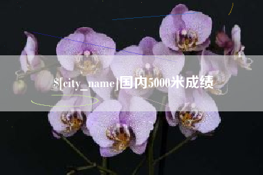 娄底国内5000米成绩