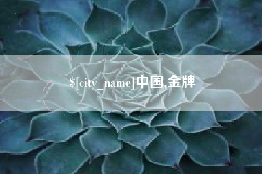 娄底中国,金牌