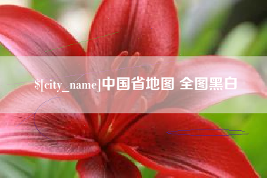 娄底中国省地图 全图黑白