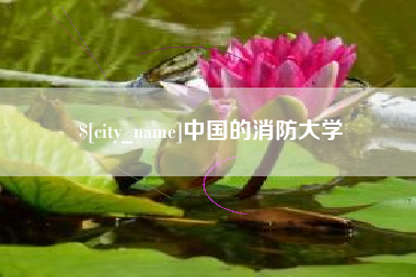 娄底中国的消防大学