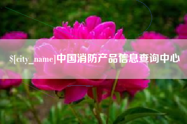娄底中国消防产品信息查询中心