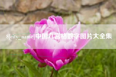 娄底中国九宫格数字图片大全集