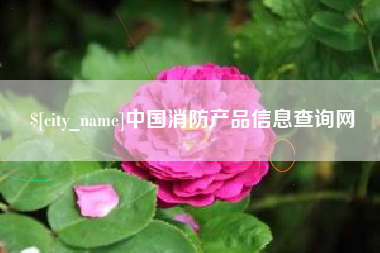 娄底中国消防产品信息查询网