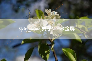 娄底男子5000米金牌