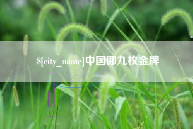 娄底中国哪九枚金牌