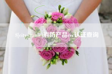 娄底消防产品ccc认证查询